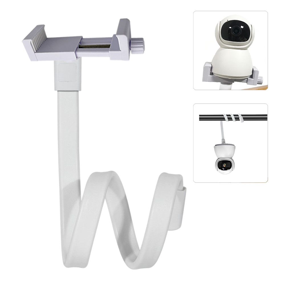 Baby Products Video - Universele babyfoonhouder Langere witte flexibele siliconen