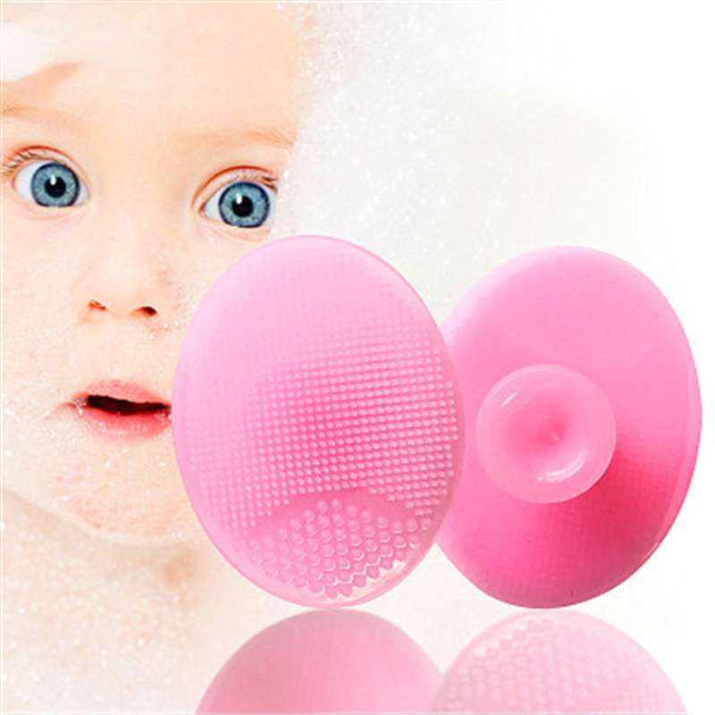 Baby Products Skin Care - 1PC siliconen gezichtsborstel, zachte huidscrubber, zachte