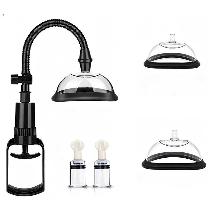Breast Pump - Volwassenen handmatige vaginapomp, borstmassager, poespomp, borstzuigmassager,