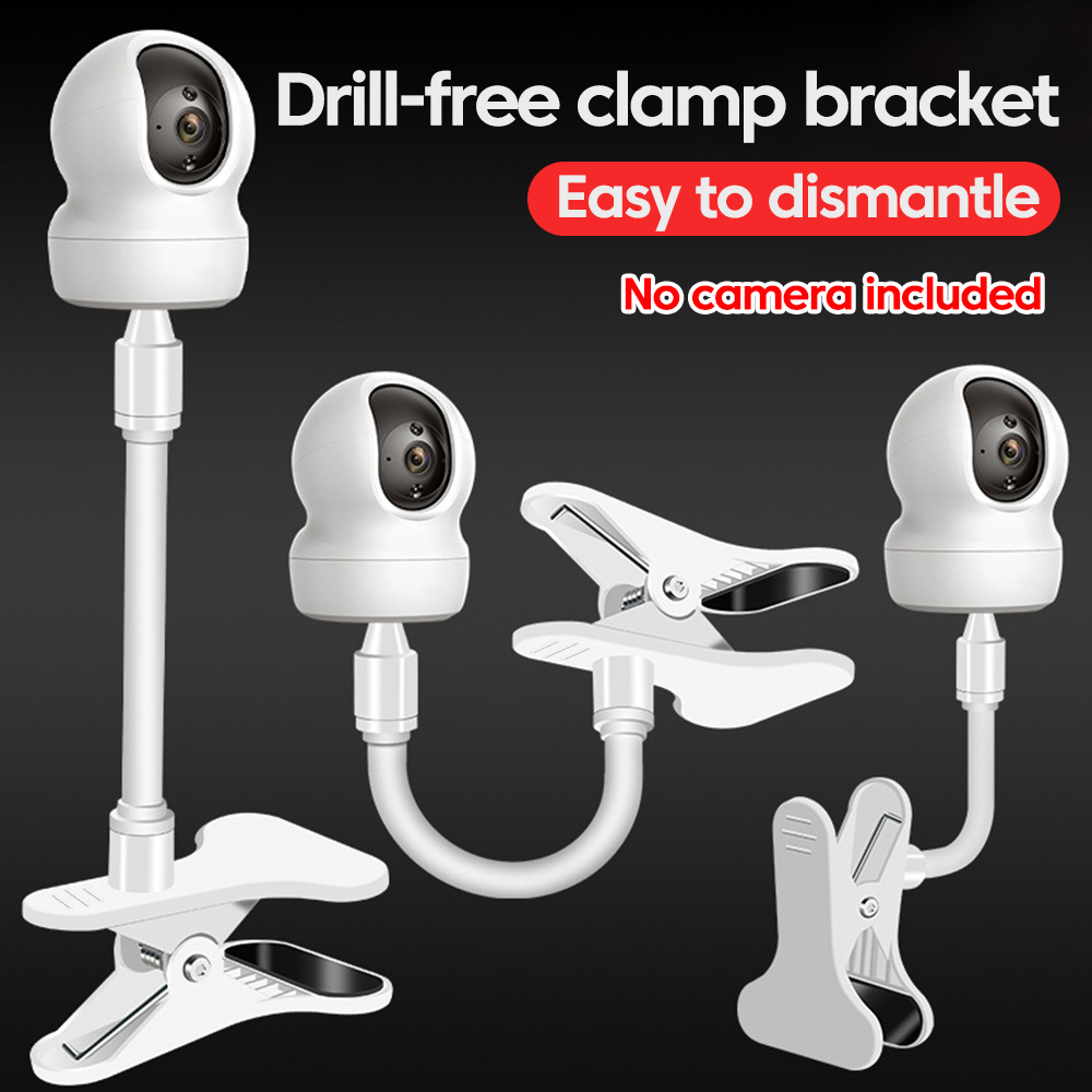Baby Products Video - Draagbare flexibele cameraklemhouder Babyfoon Camerahouder Stand
