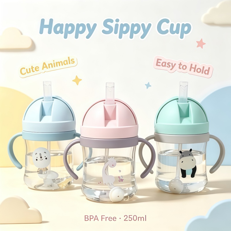 Baby Products List - Nieuwe cartoonpatroon drinkfles voor kinderen voor