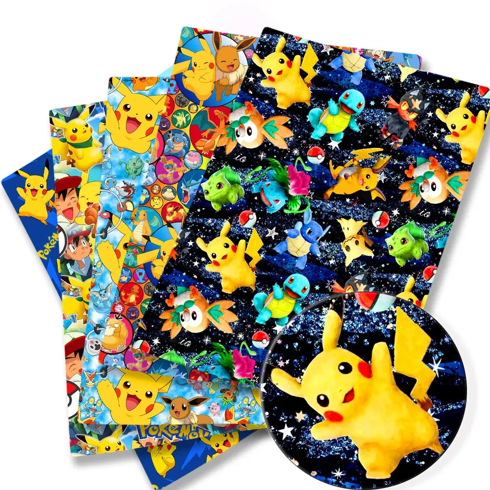 Baby Products List - Pokemon Cartoon Fabric140*50cm Handgemaakte Naaien Patchwork