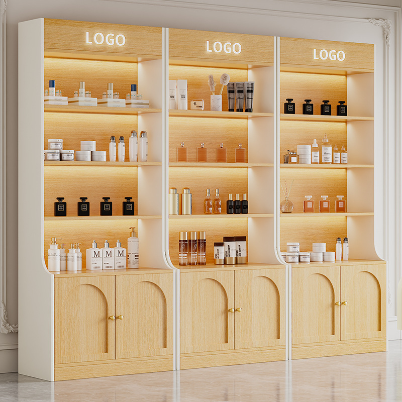 Baby Products Skin Care - Cosmetica vitrinekast producten schoonheidssalon nagelvitrinekast moeder-