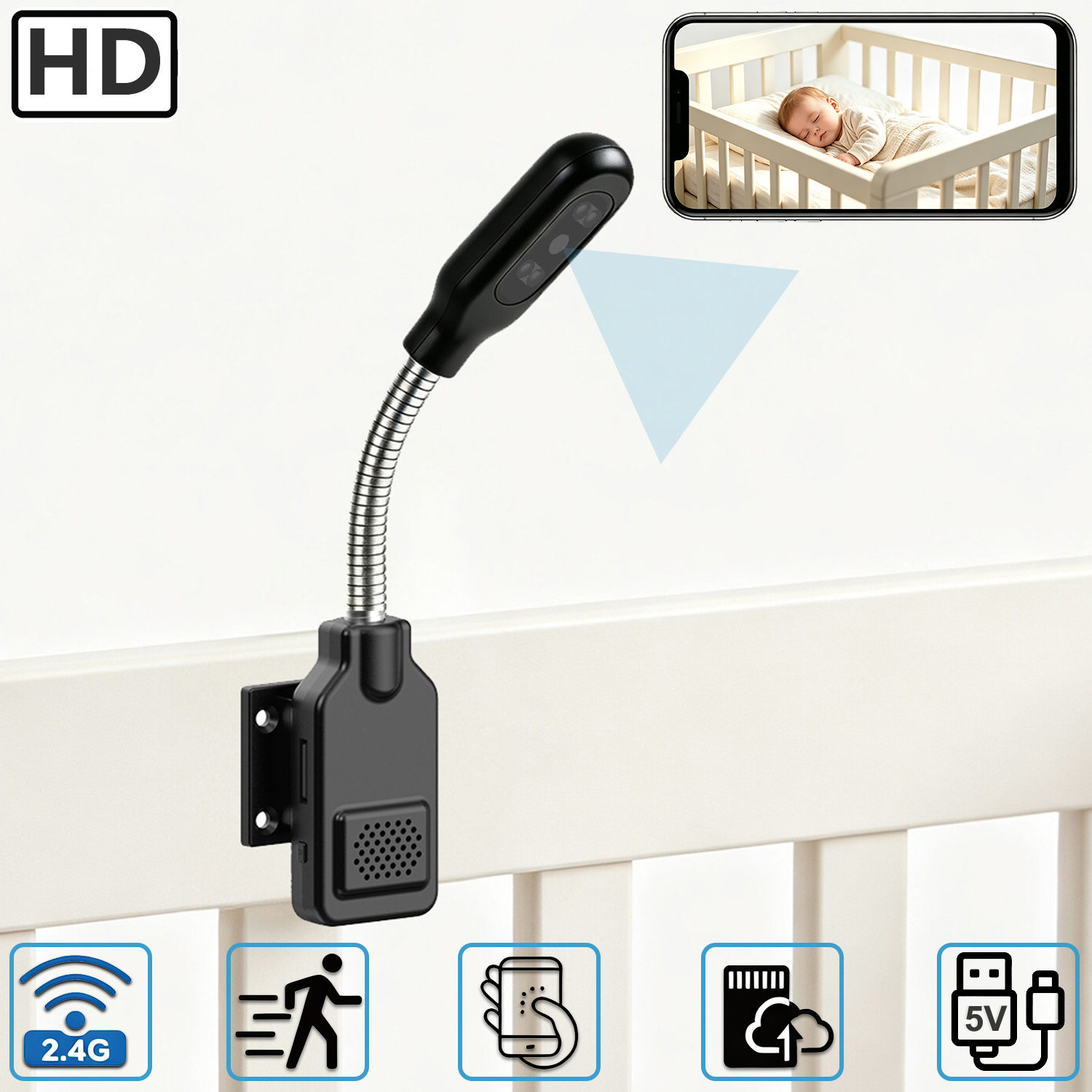 Flexibele zwanenhals baby- en  - Baby Products Video recensie en prijs