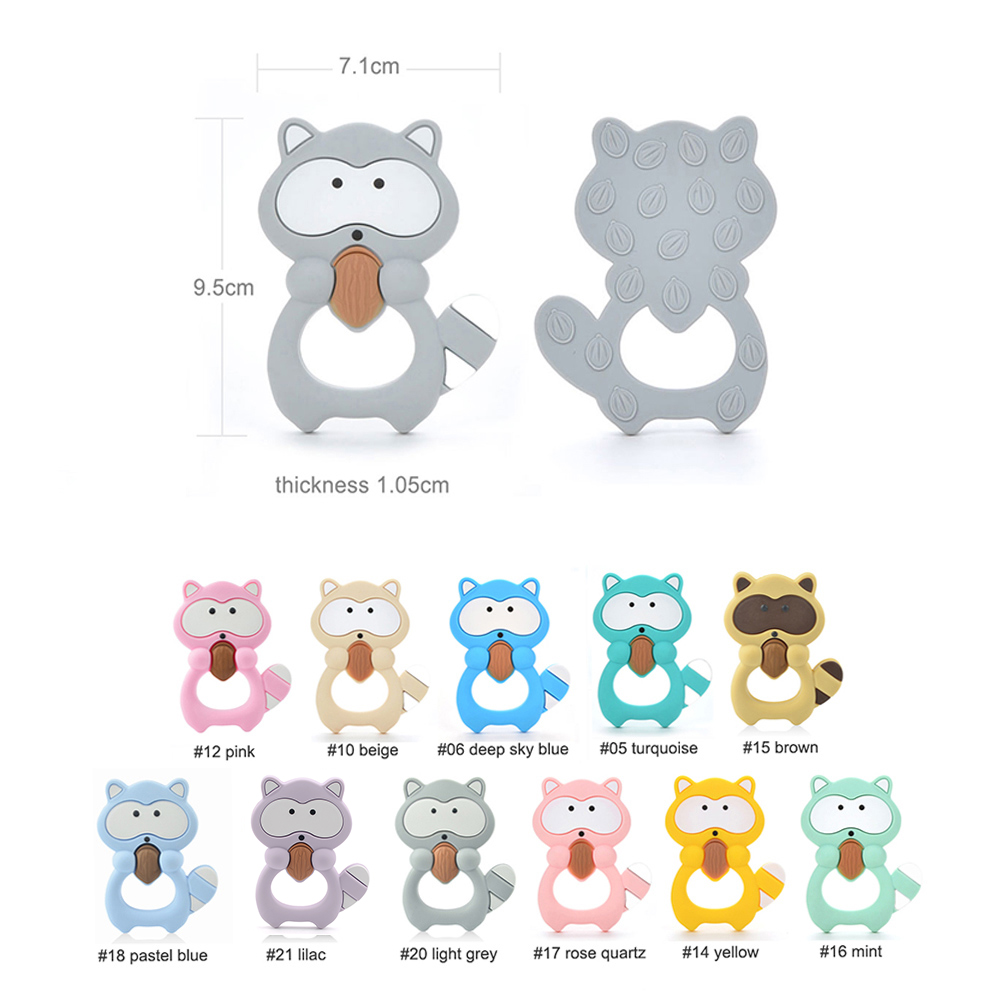 1PC Wasbeer Siliconen Bijtring - Baby Products List recensie en prijs