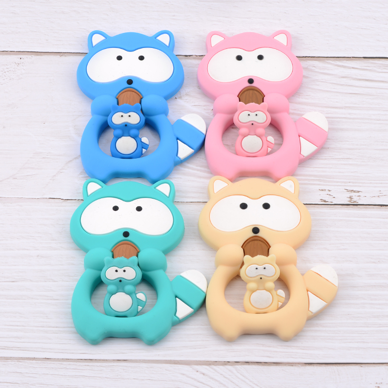 1PC Wasbeer Siliconen Bijtring - Baby Products List recensie en prijs
