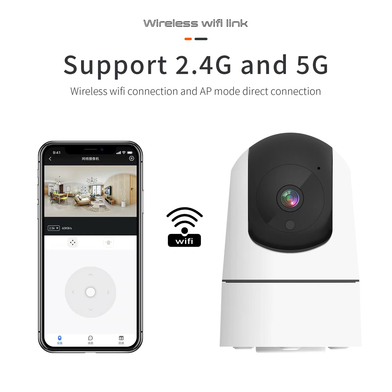 Tuya 5G WiFi IP Camera Indoor  - Baby Products Video recensie en prijs